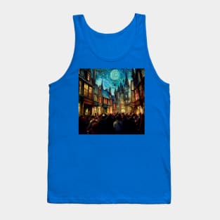 Starry Night in Diagon Alley Tank Top